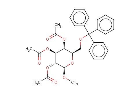 METHYL 2,3,4-TRI-O-ACETYL-6-O-TRIPHENYLMETHYL-BETA-D-GALACTOPYRANOSIDE